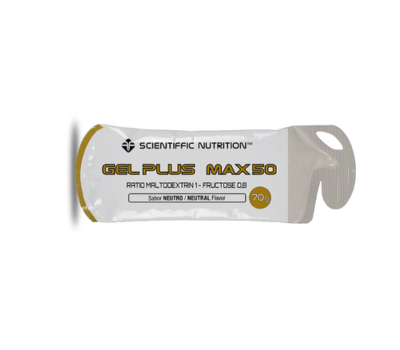 SCIENTIFFIC NUTRITION GEL PLUS MAX SABOR NEUTRO 70G