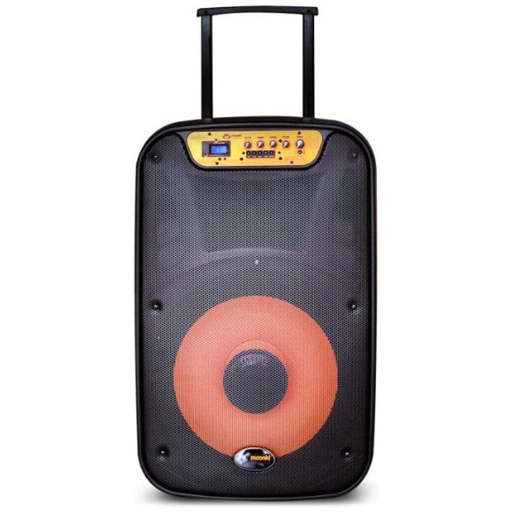 PARLANTE MOONKI WAIKIKI RGB – NEGRO CON TRIPODE