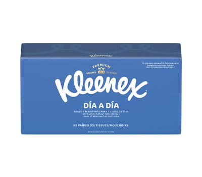 KLEENEX DÍA A DÍA ORIGINAL 80 UNIDADES