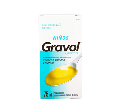 GRAVOL FRUTAS 75 ML JARABE VÍA ORAL