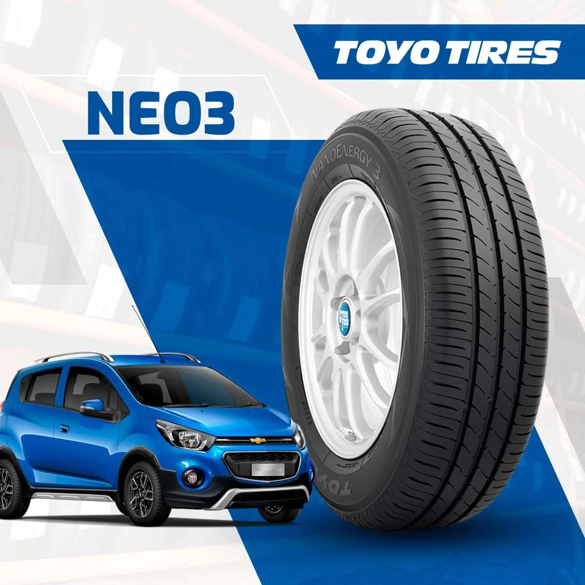 205/60R15 Toyo Neo 3