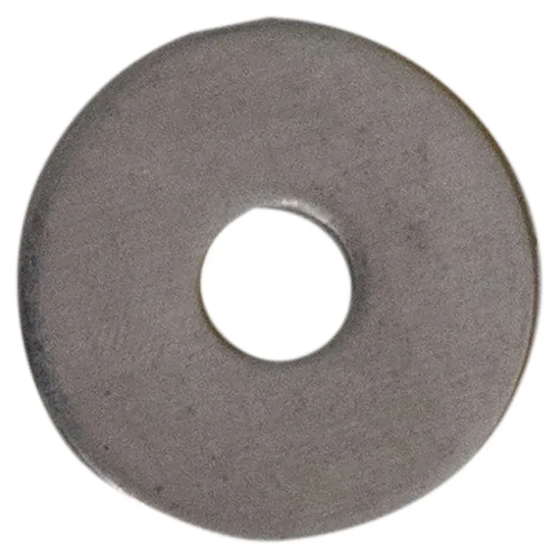 Arandela plana fender inoxidable 1/4" x 1" 6 uds