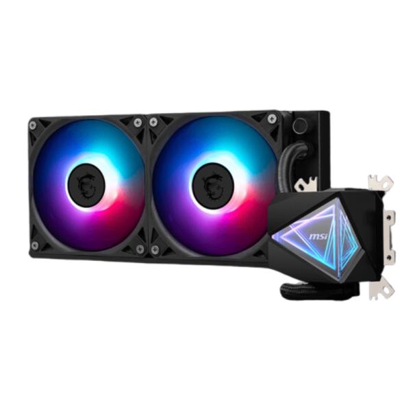 Enfriamiento Liquido MSI RGB MAG Coreliquid I240 AIO 240MM – Negro