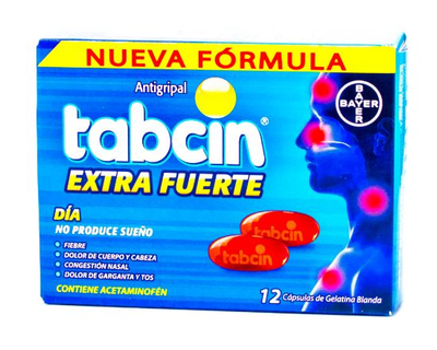 Tabcón Día Antigripal Liqui-Gels 12 capsuñas