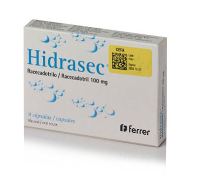 HIDRASEC 100 MG CÁPSULAS VÍA ORAL