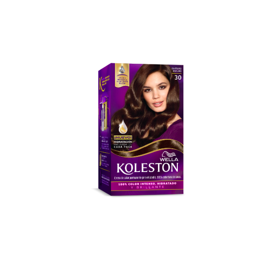 KOLESTON TINTE KIT CASTAÑO OSCURO # 30