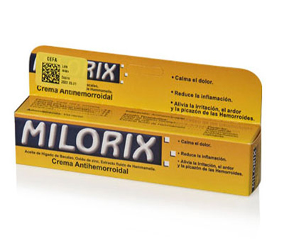 MILORIX ANTIHEMORROIDAL CREMA 20 GR