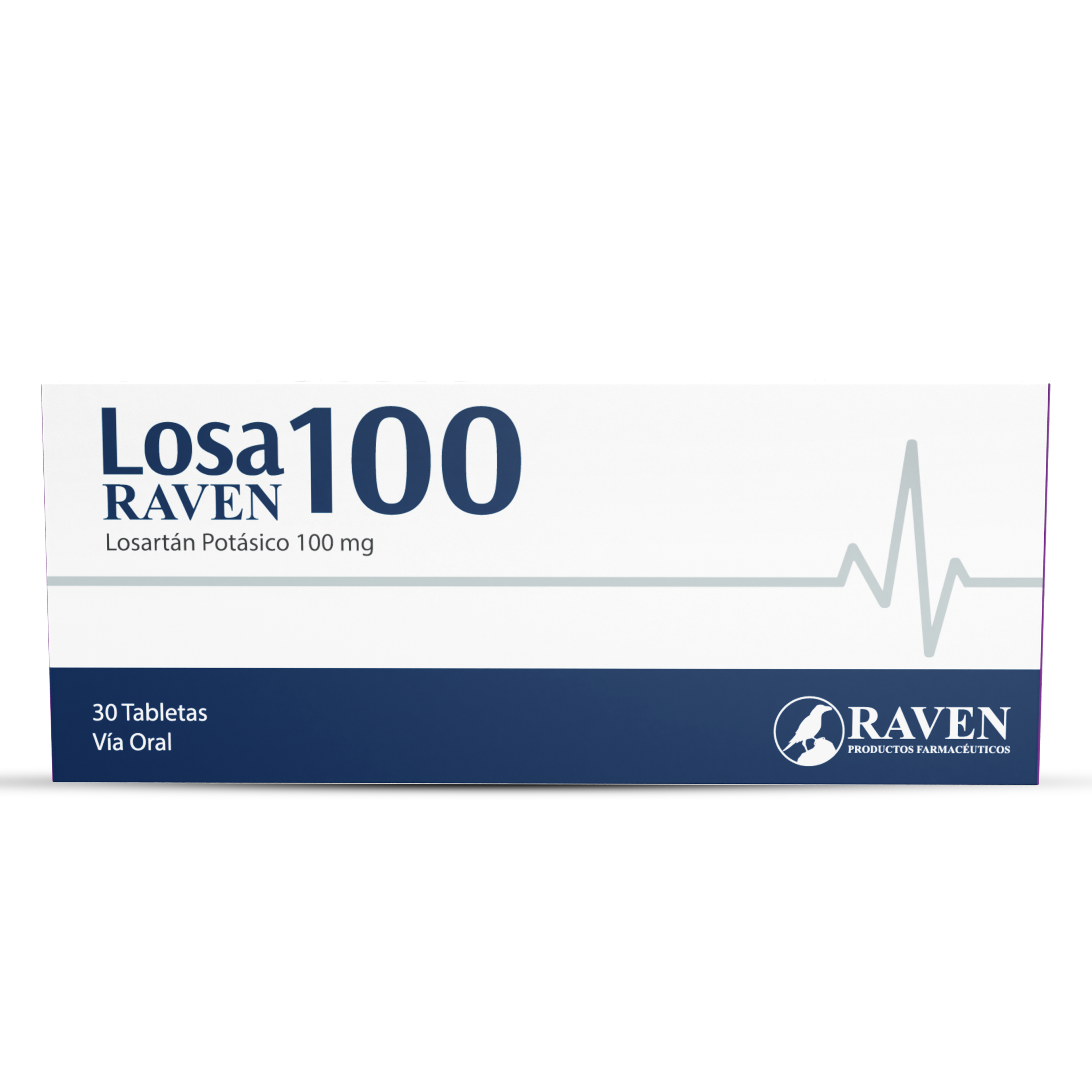 LOSARAVEN 100MG TABLETAS VIA ORAL