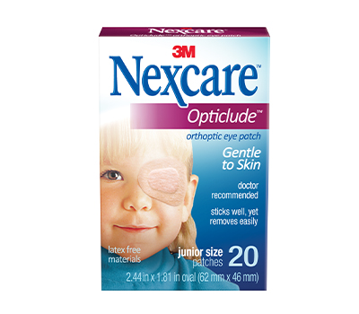 NEXCARE PARCHES OCULARES OPTICLUDE PEDIÁTRICO