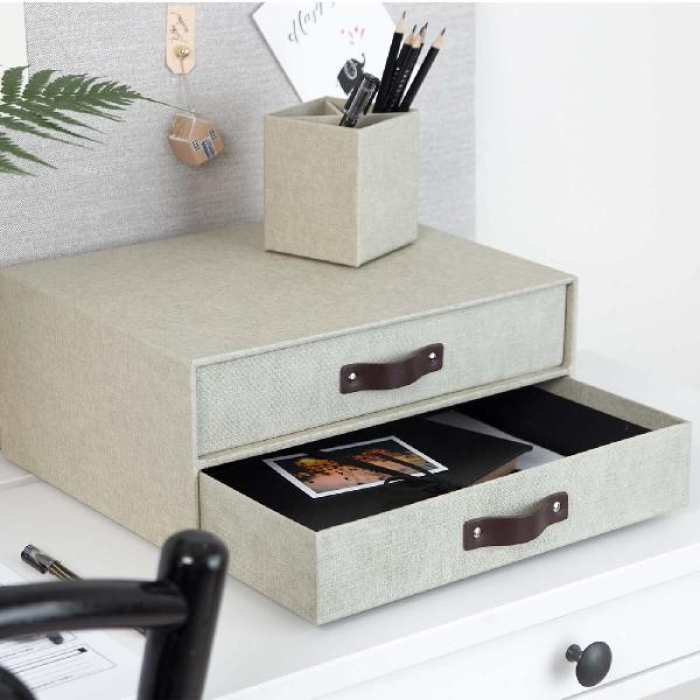 ORGANIZADOR 2 CAJONES HABANO BIRGER BIGSO