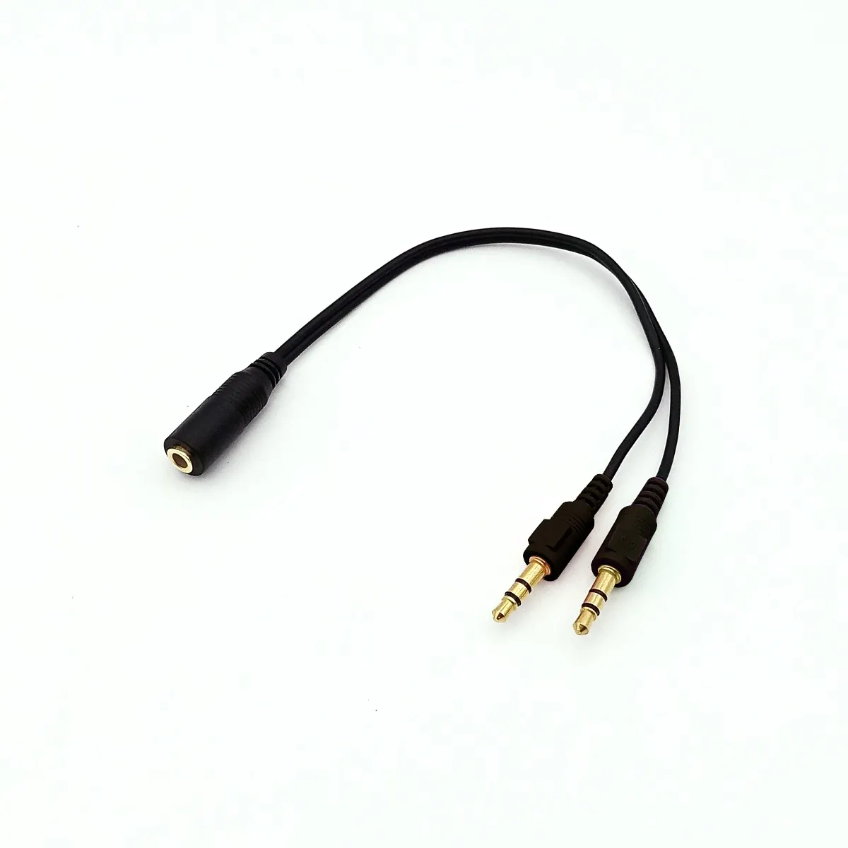 Cable de audio y micrófono RadioShack 2 Machos a hembra Negro