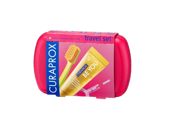 CURAPROX TRAVEL SET MAGENTA 1 UNIDAD(ES)
