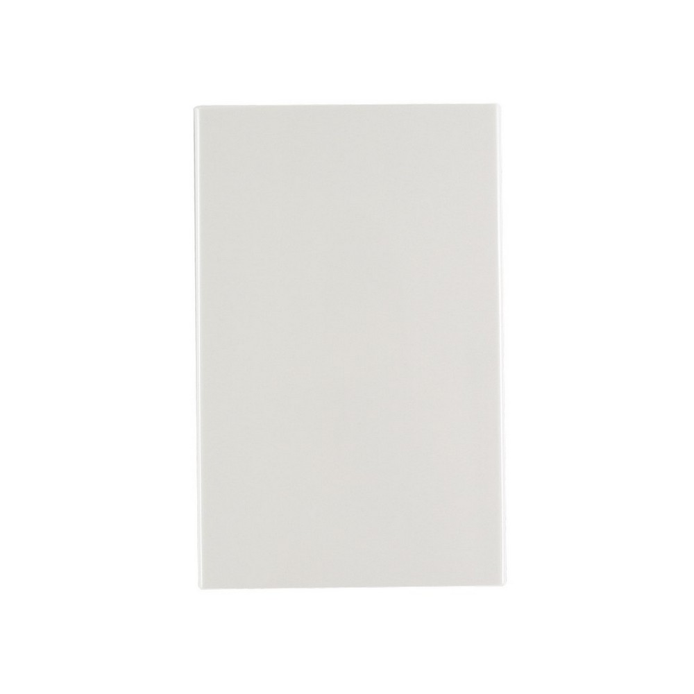 Placa ciega blanco t&j