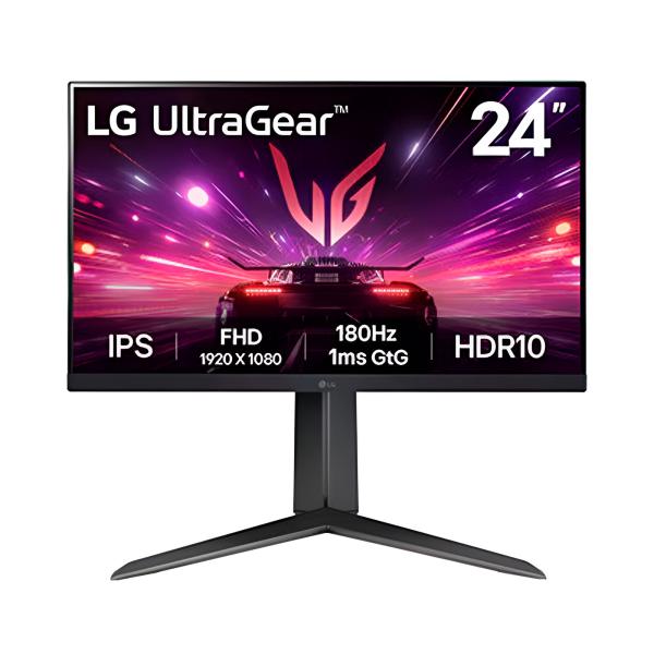 Monitor 24 Pulg LG Gaming Ultragear FHD 1920 x1080 180Hz 1MS HDR10 Negro