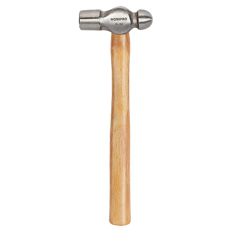 Martillo de bola 16 oz (450 g) mango de madera WORKPRO