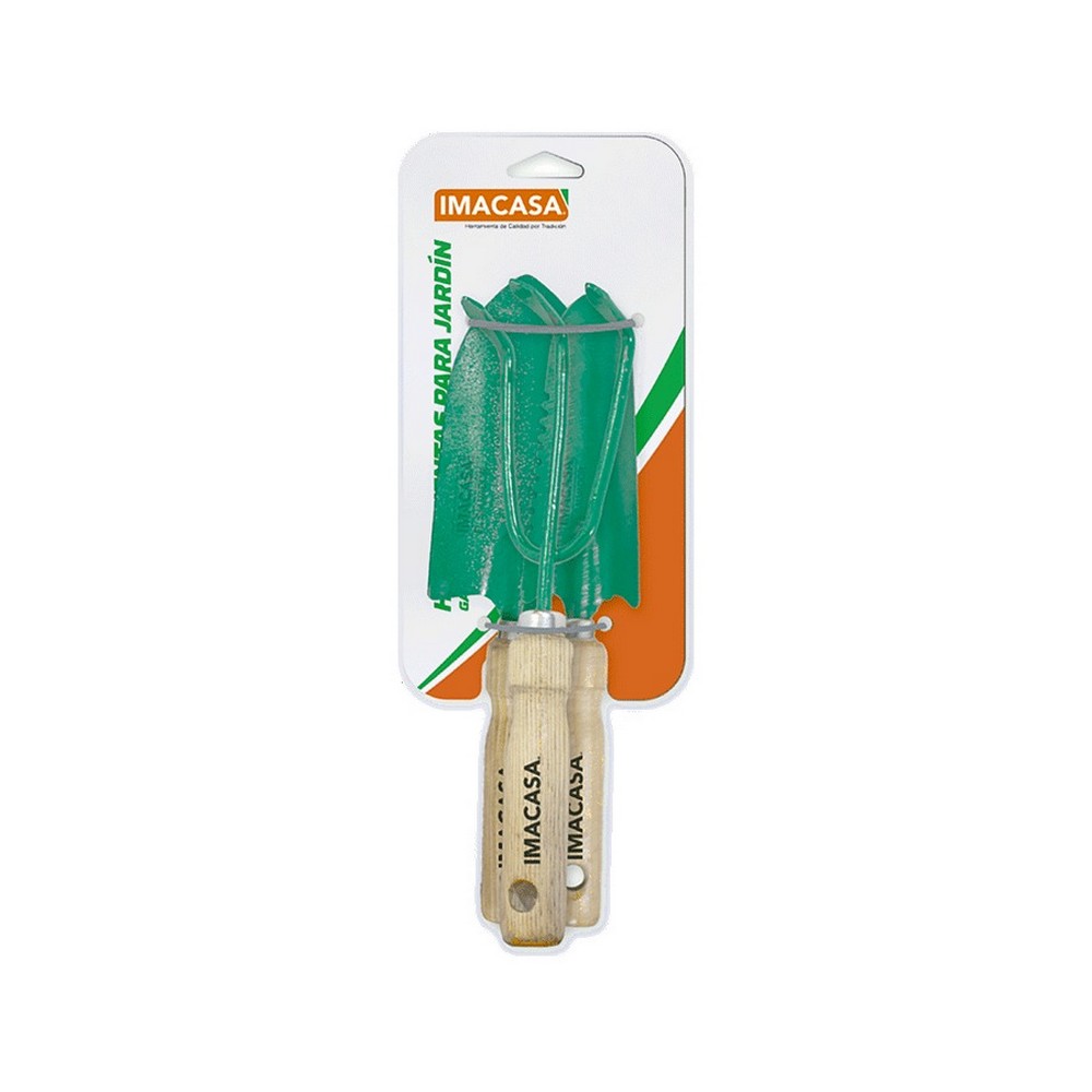 Herramienta para jardin metalica 3 piezas