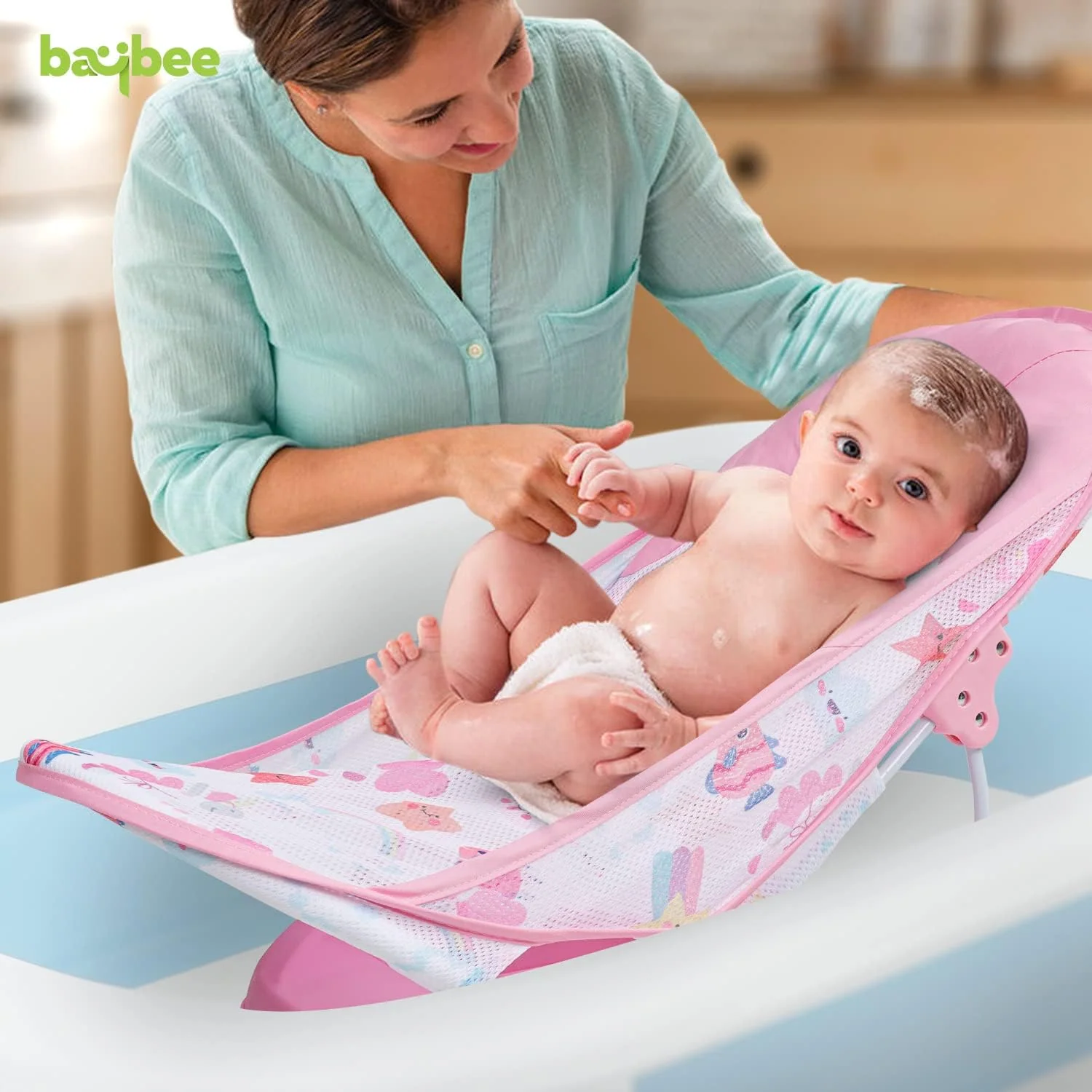 Silla de Baño para el Bebé con Cojín