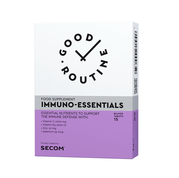 GOOD ROUTINE IMMUNO ESSENTIALS TABLETA 15 UNIDADES