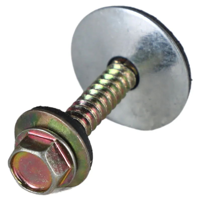 Tornillo con arandela para policarbonato