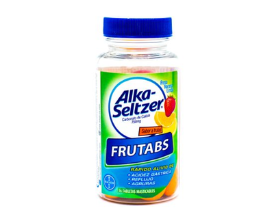Alka seltzer sabor frutas 36 tabletas