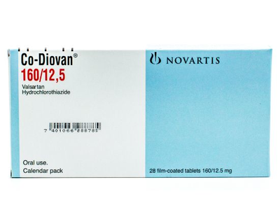 Co-Diovan 160/12.5 mg 28 comprimidos