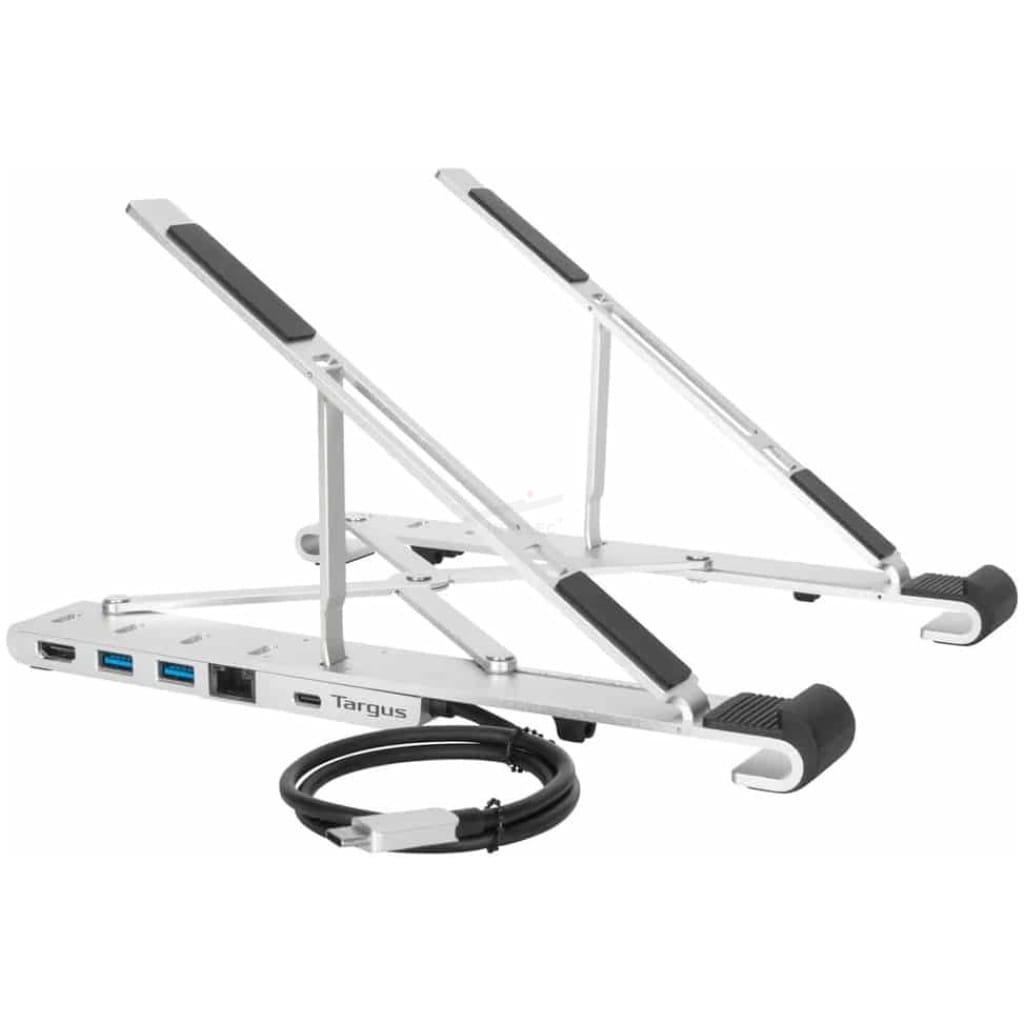 Base Targus para portátil con Docking station USBX2 – RJ-45 – HDMI – USB-C – Ajustable