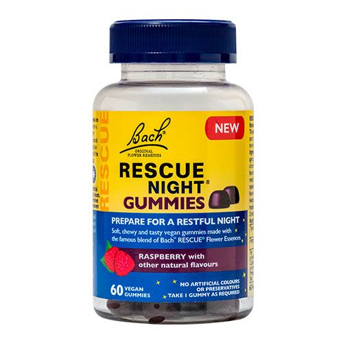 RESCUE NIGHT GUMMIES FRAMBUESA 60 unids