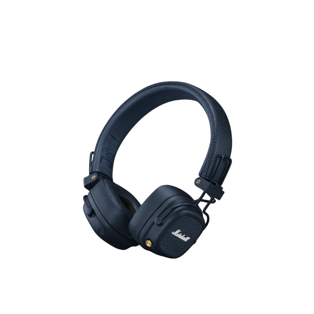 Audífonos Marshall Major V Bluetooth On Ear - Azul Medianoche