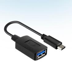 Adaptador Tipo C Macho a USB 3.0 A Hembra, Color Negro, Xtech