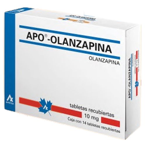 APO-OLANZAPINA 10 MG X 14 TABS