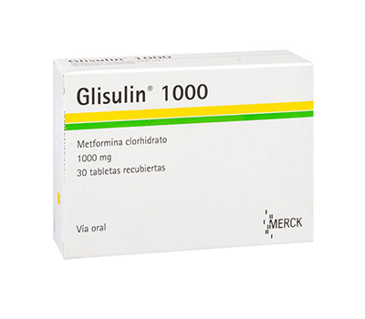 GLISULIN 1000MG TABLETAS X 30
