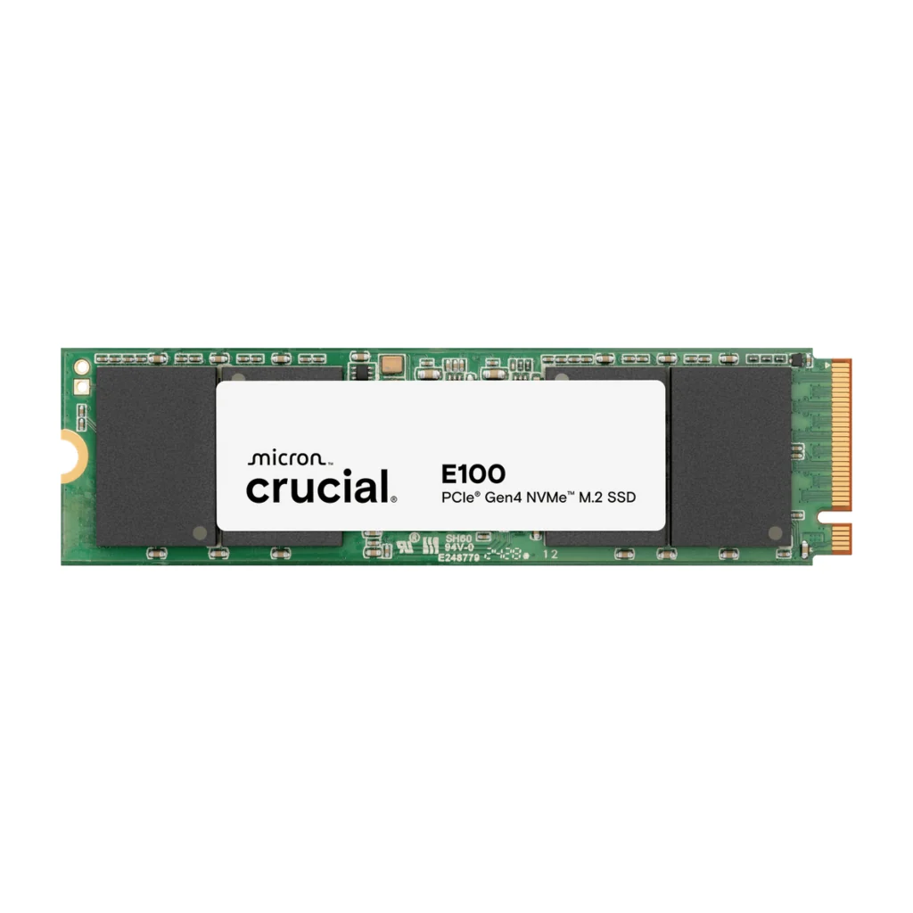 Crucial E100 NVME Gen4 480gb