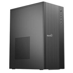 Gabinete Nova MZ-580B, Fuente de Poder 600 W, Sin Ventiladores