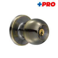 Cerradura Pomo con Llave Bronce + Pro