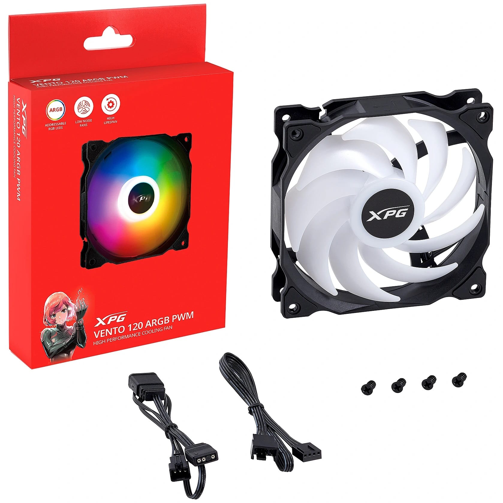 VENTILADOR XPG VENTO 120 ARGB PWM