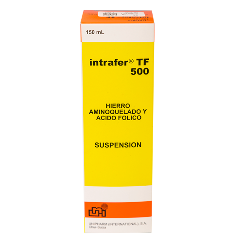 INTRAFER TF JARABE 500 ML / 150 ML
