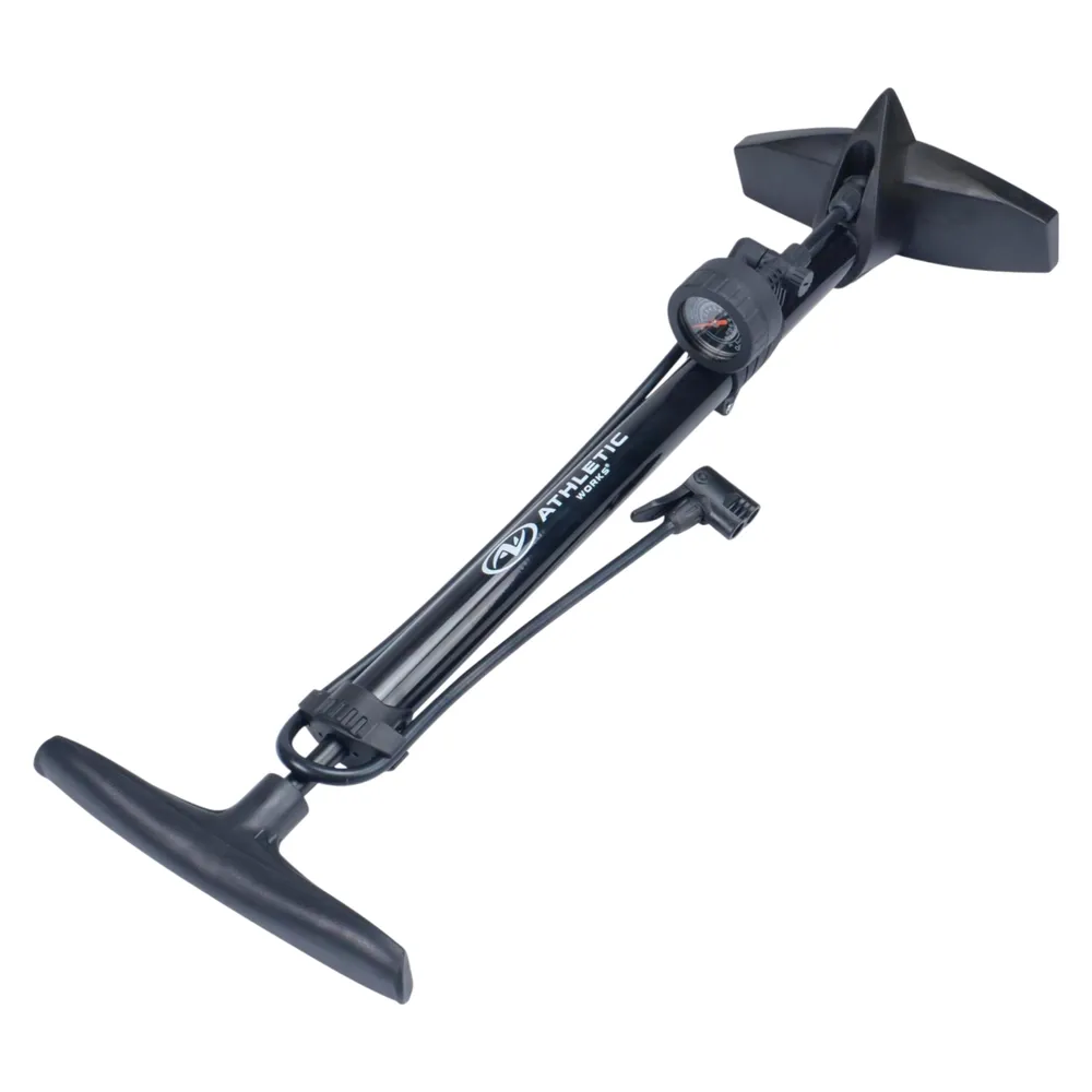 Inflador Athletic Works manual - 60x23 cm