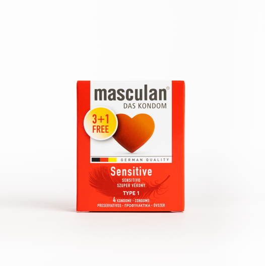 MASCULAN PRESERVATIVOS TIPO 1 SENSITIVO 3 UDS