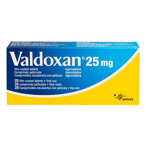 VALDOXAN COMPRIMIDOS 25 MG