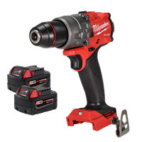Taladro Percutor 1/2" M18 + 2 Bateria 5 A Milwaukee