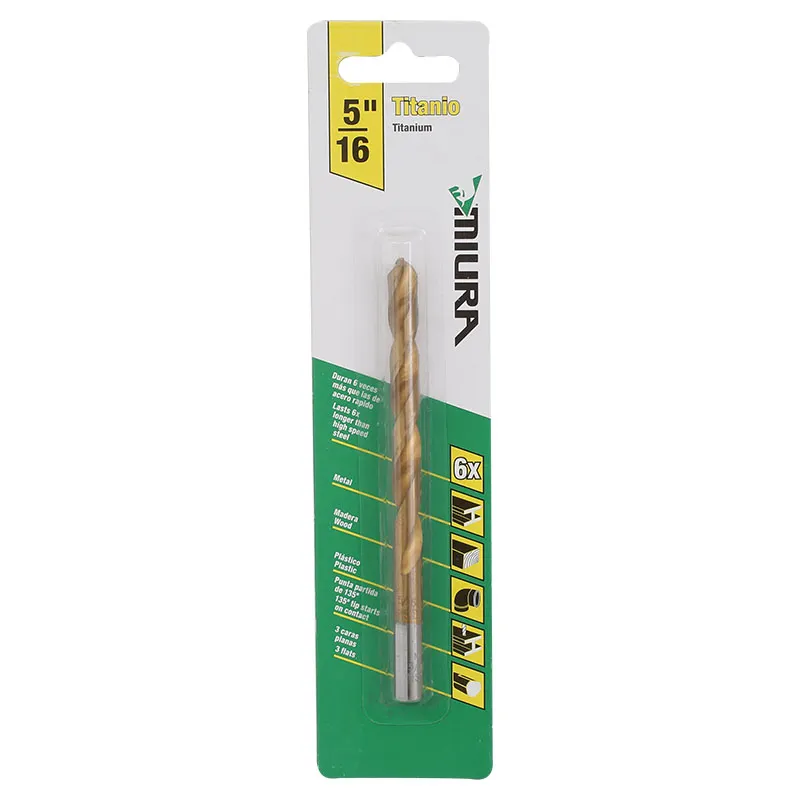 Broca titanio 5/16" miura