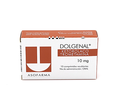DOLGENAL 10 MG COMPRIMIDOS RECUBIERTOS