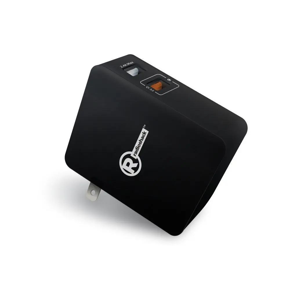 Cargador de pared RadioShack 2733325 Negro