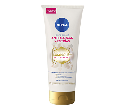 NIVEA LUMINOUS 630 ANTI-MANCHAS Y ESTRIAS CORPORAL CREMA 200 ML