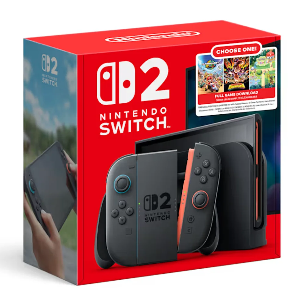 Consola Nintendo Switch 2 + 1 juego a elegir (Digital)