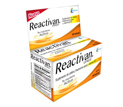 CENCO REACTIVAN TABLETAS VÍA ORAL