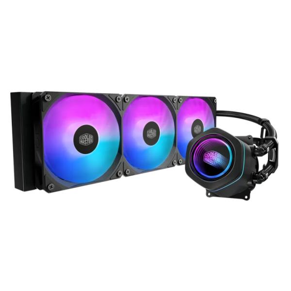 Enfriamiento Liquido Cooler Master Masterliquid Core NEX 360 ARGB 360MM LGA1851/AM5 – Negro