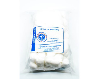 Algodon Absorbente Prosan MOTAS 100 g