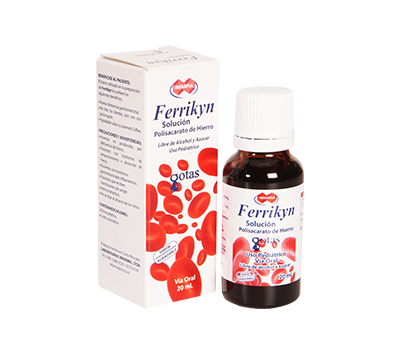 FERRIKYN 50MG/ML GOTAS 20ML