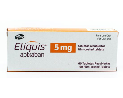 Eliquis 5 mg 60 tabletas